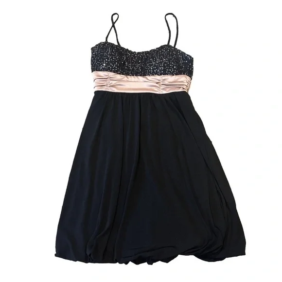 𝅺A. Byer black dress with sequined top - Picture 8 of 8